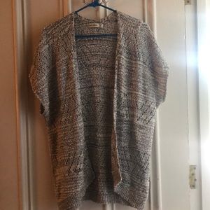 Abercrombie open short sleeved cardigan